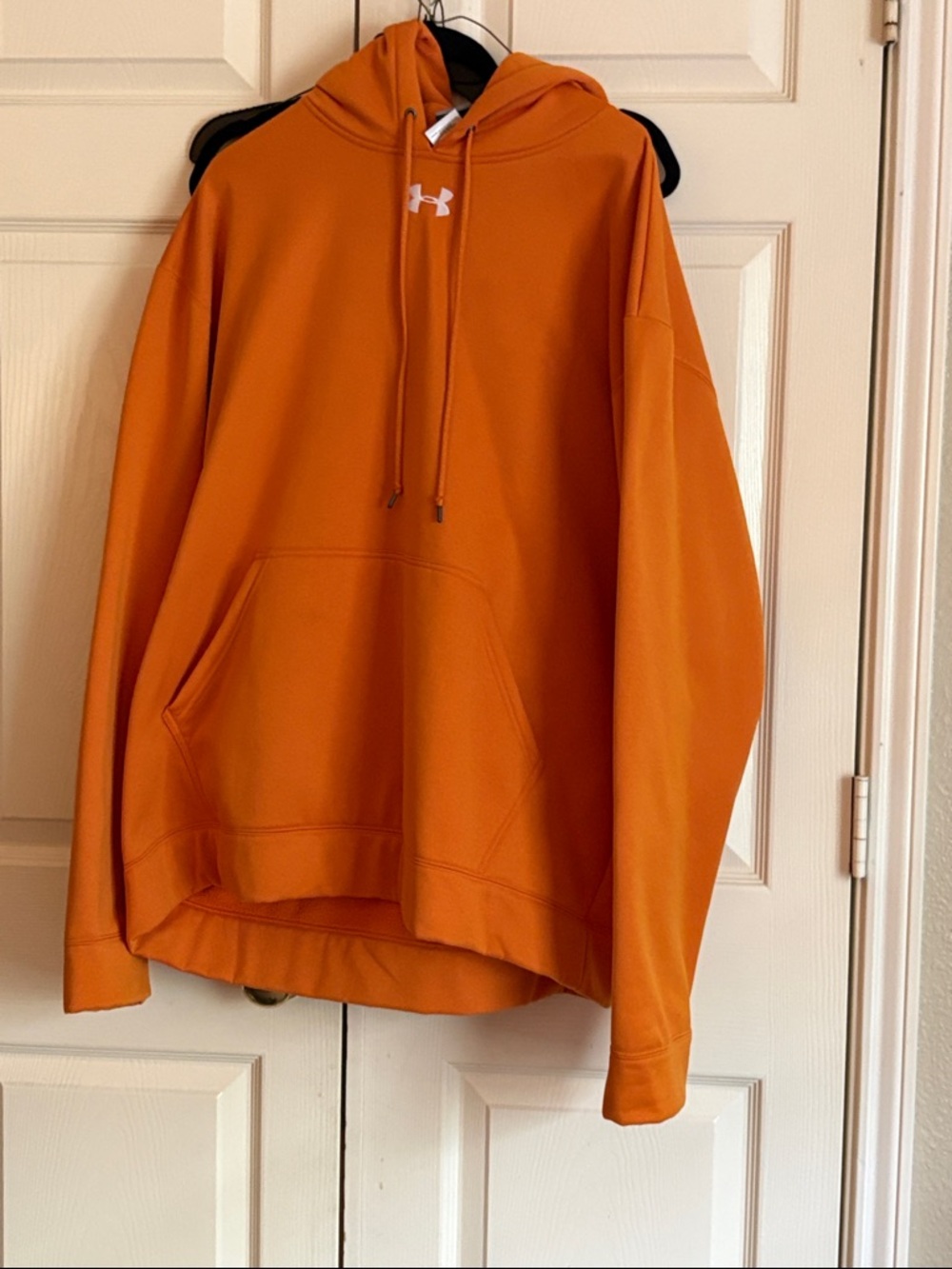 Under Armour Men’s Orange Hoodie Sweatshirt XL